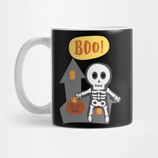 Skeleton Boo - Halloween Mug